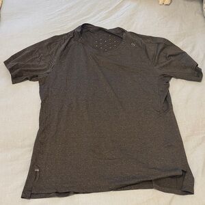 lululemon athletica Charcoal Short Sleeve Tee
